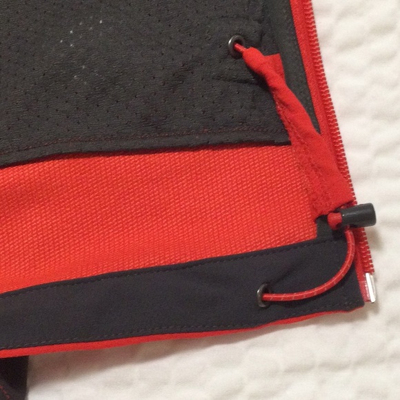 EUC Mens The North Face TNF Apex Summit Series XL Red/ Dark Gray Jacket - Picture 13 of 16